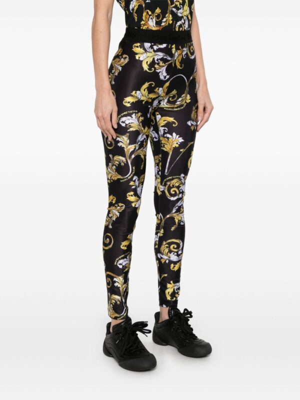 Versace Jeans Couture  Barocco-print leggings - Image 3