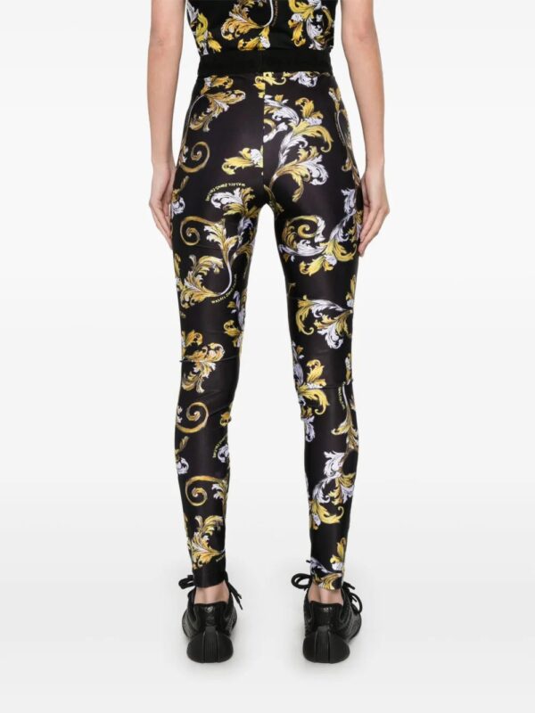 Versace Jeans Couture  Barocco-print leggings - Image 4