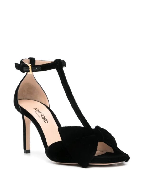 TOM FORD  80mm velvet sandals - Image 2