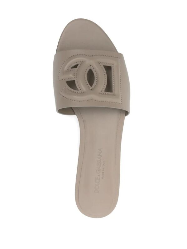 Dolce & Gabbana  DG-logo leather sandals - Image 4