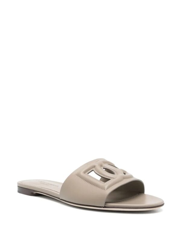 Dolce & Gabbana  DG-logo leather sandals - Image 2