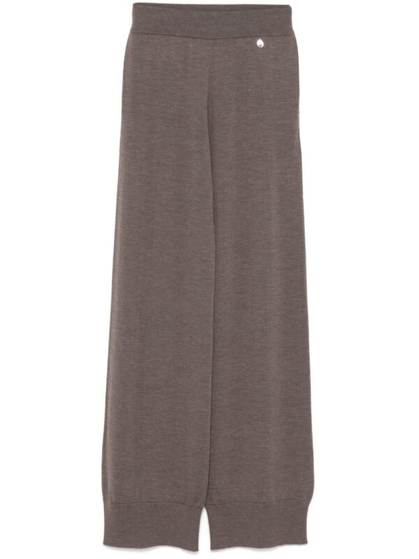 Stella McCartney  mélange-effect track pants