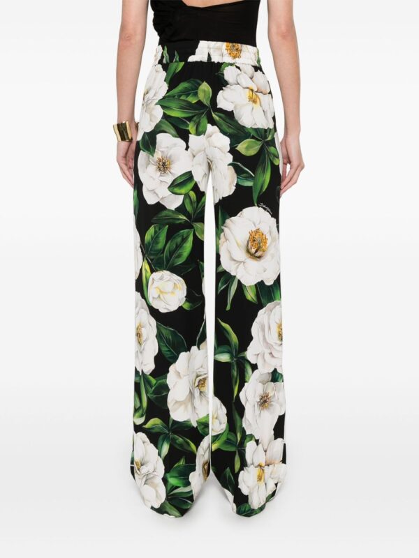 Dolce & Gabbana  floral-print trousers - Image 4