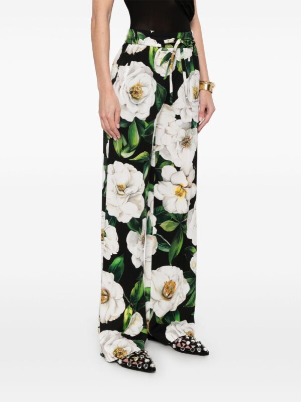 Dolce & Gabbana  floral-print trousers - Image 3