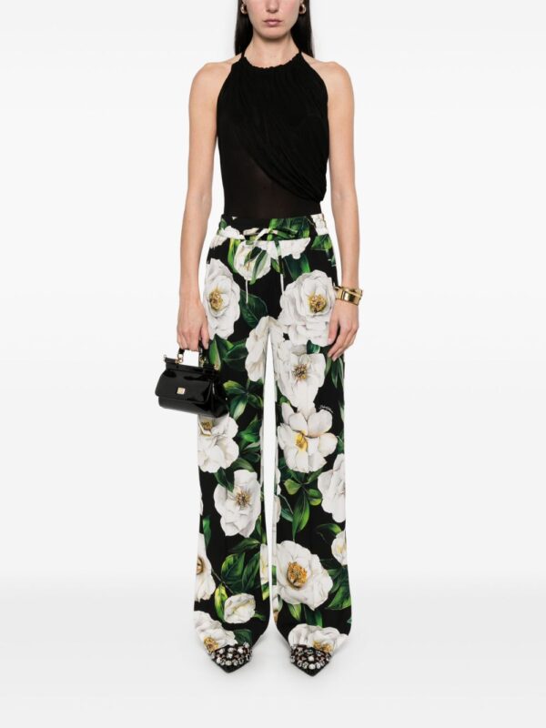 Dolce & Gabbana  floral-print trousers - Image 2