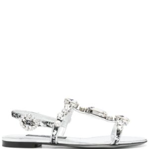 Dolce & Gabbana  crystal-embellished sandals