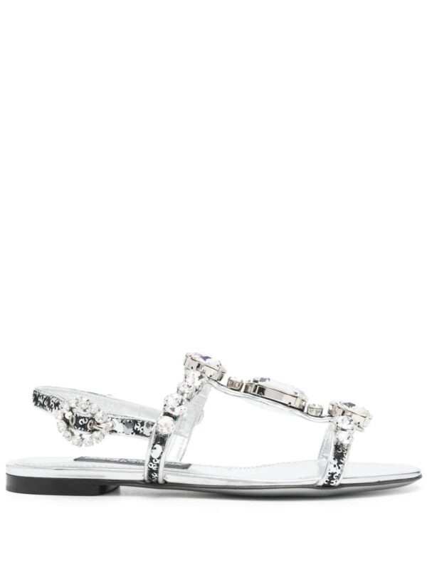 Dolce & Gabbana  crystal-embellished sandals