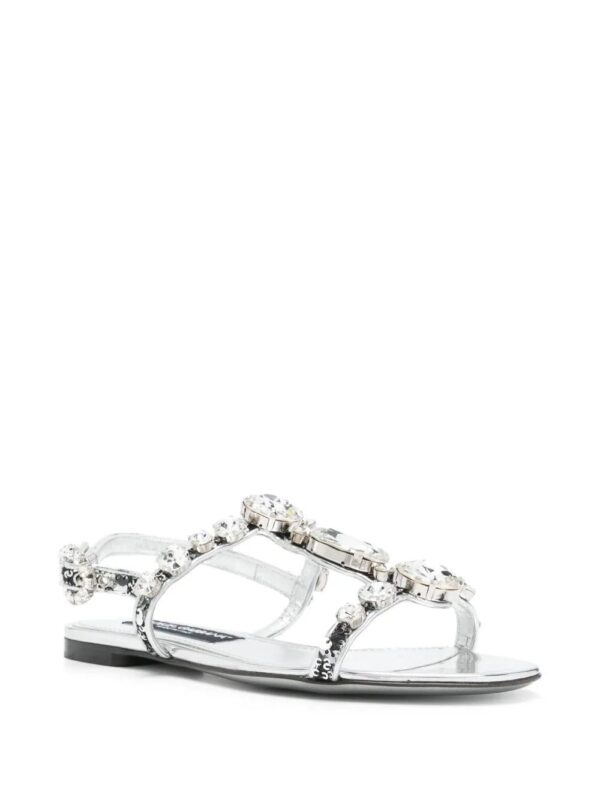 Dolce & Gabbana  crystal-embellished sandals - Image 2