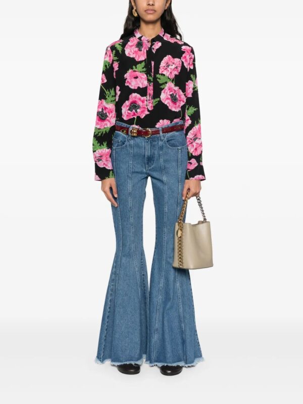 Stella McCartney  poppy-print shirt - Image 2
