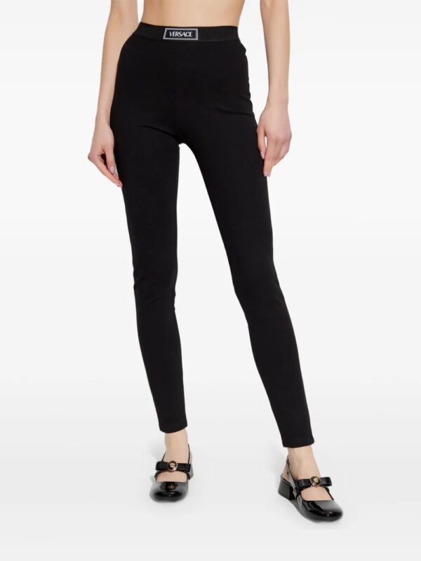 Versace  elasticated-waist leggings - Image 2