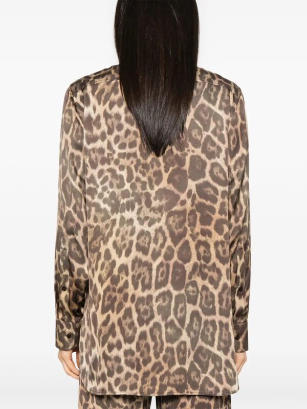 Stella McCartney  leopard-print shirt - Image 4