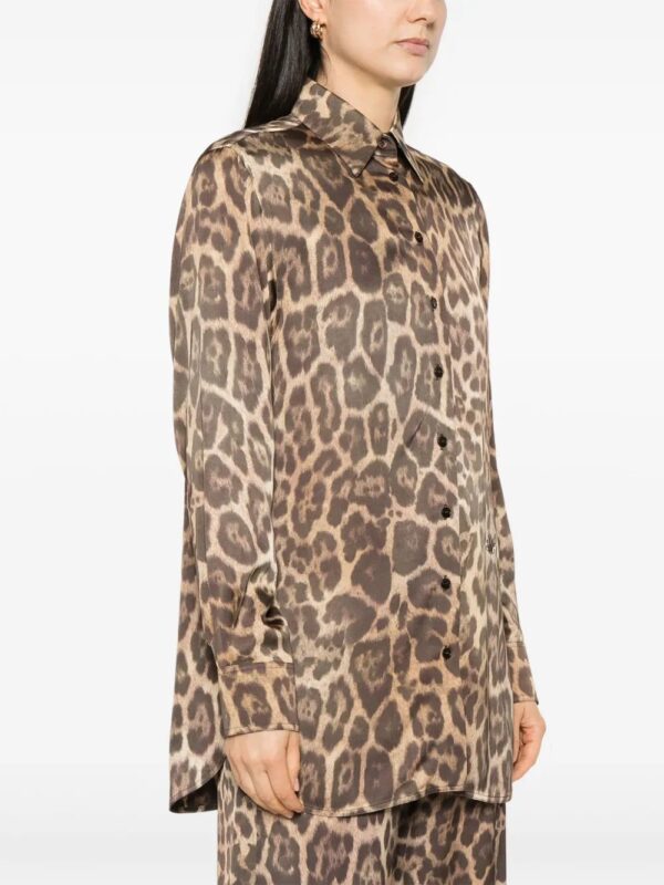 Stella McCartney  leopard-print shirt - Image 3