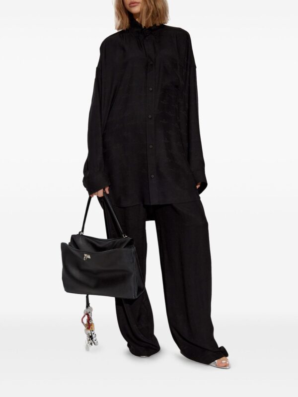 Balenciaga  logo-print shirt - Image 2