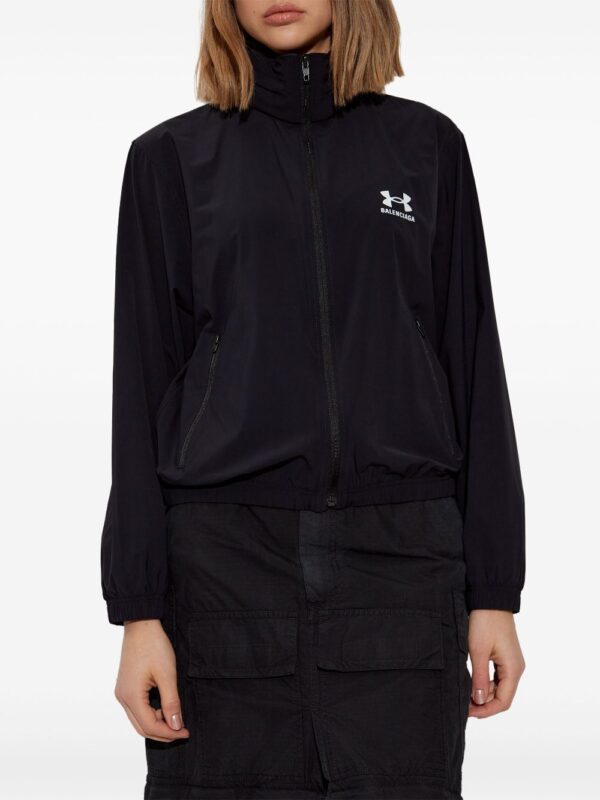 Balenciaga  logo-print jacket - Image 3