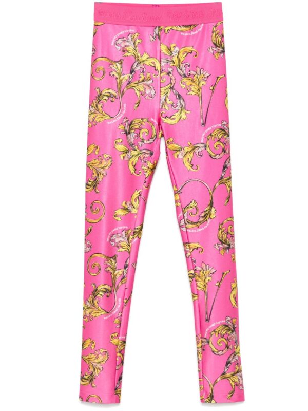 Versace Jeans Couture  Barocco-print leggings