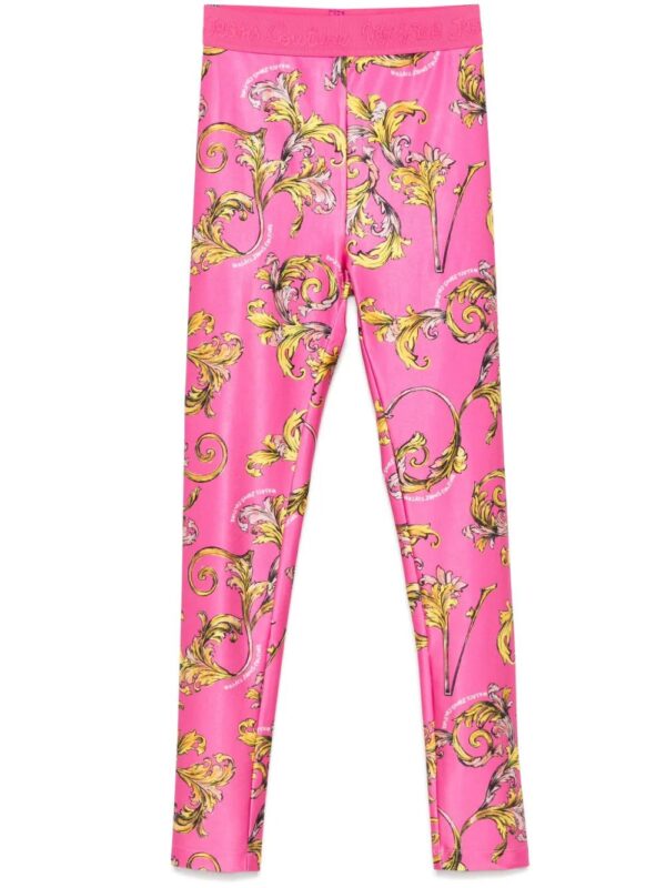 Versace Jeans Couture  Barocco-print leggings