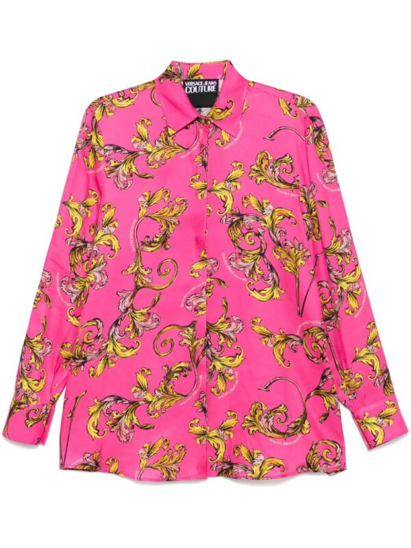 Versace Jeans Couture  Barocco-print shirt