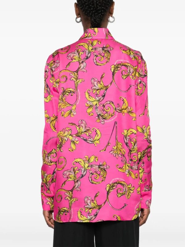 Versace Jeans Couture  Barocco-print shirt - Image 4