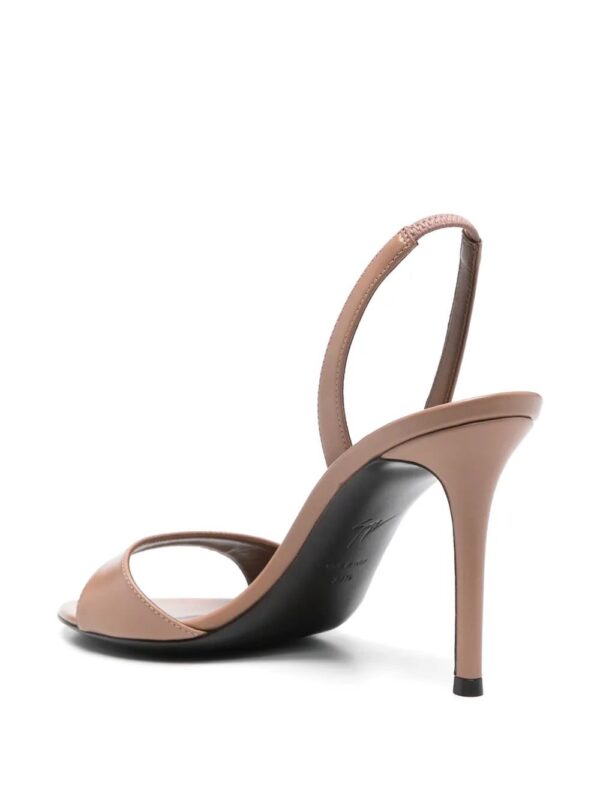 Giuseppe Zanotti  90mm leather sandals - Image 3