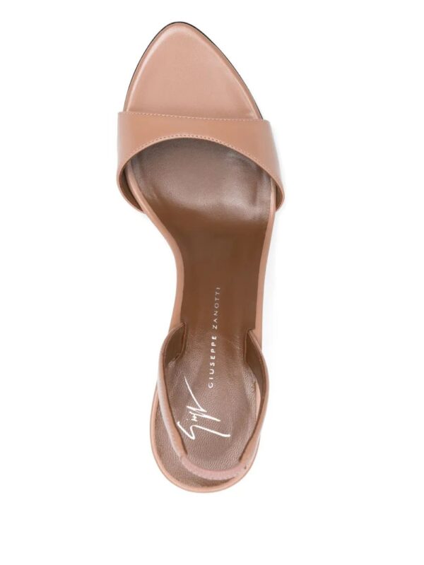 Giuseppe Zanotti  90mm leather sandals - Image 4