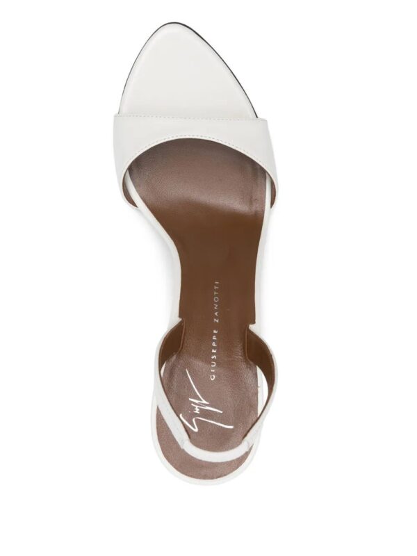 Giuseppe Zanotti  90mm leather sandals - Image 4