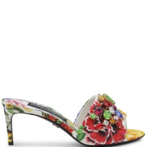 Dolce & Gabbana  floral embellished sandals