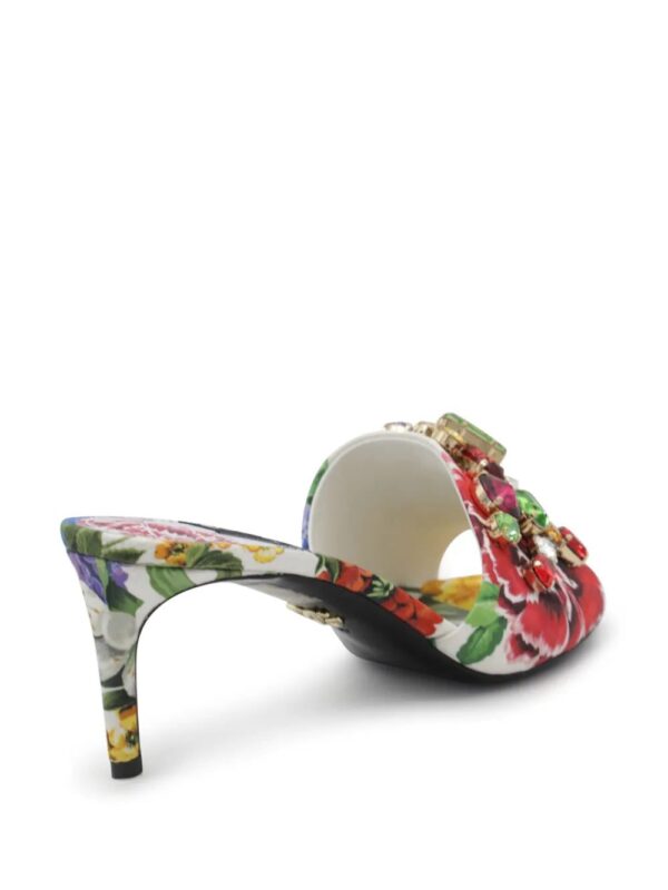 Dolce & Gabbana  floral embellished sandals - Image 3
