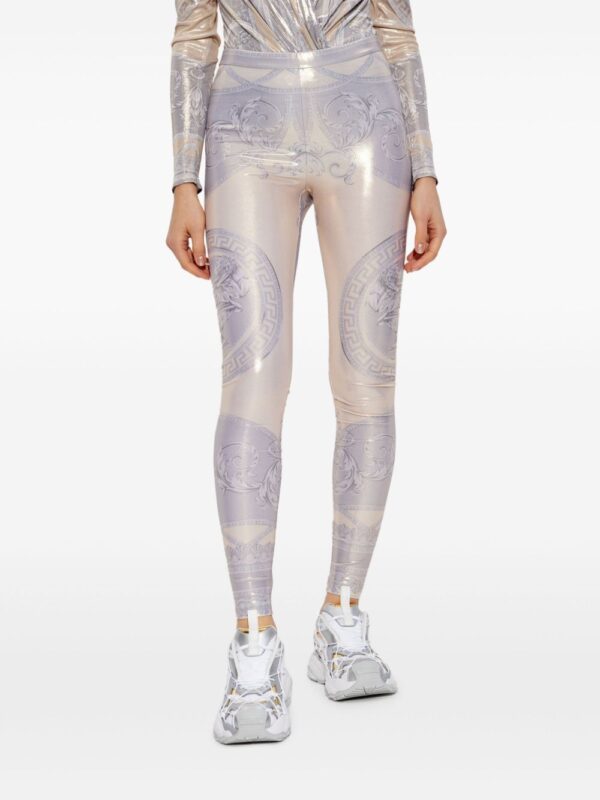 Versace  La Coupe des Dieux-print leggings - Image 3