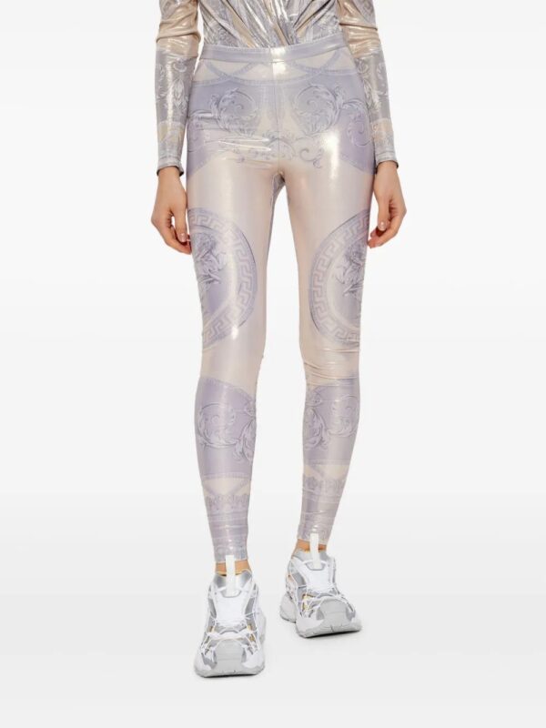 Versace  La Coupe des Dieux-print leggings - Image 3