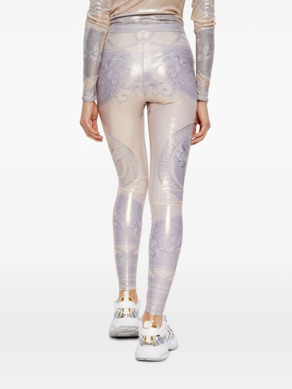 Versace  La Coupe des Dieux-print leggings - Image 4