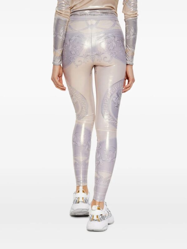 Versace  La Coupe des Dieux-print leggings - Image 4