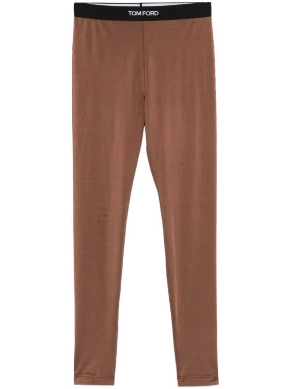 TOM FORD  logo-waistband leggings