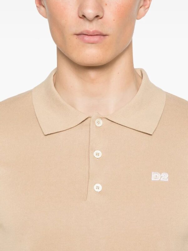 DSQUARED2  logo-patch polo shirt - Image 4