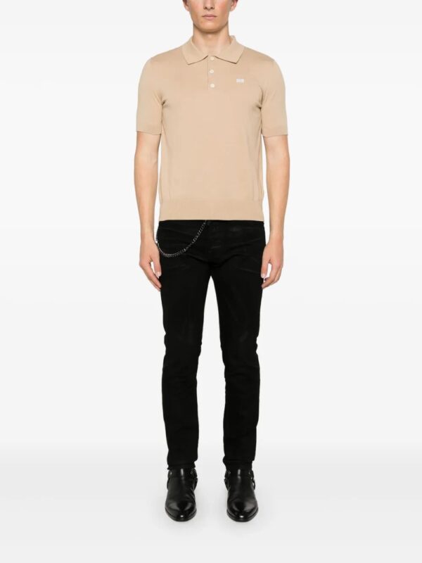 DSQUARED2  logo-patch polo shirt - Image 2
