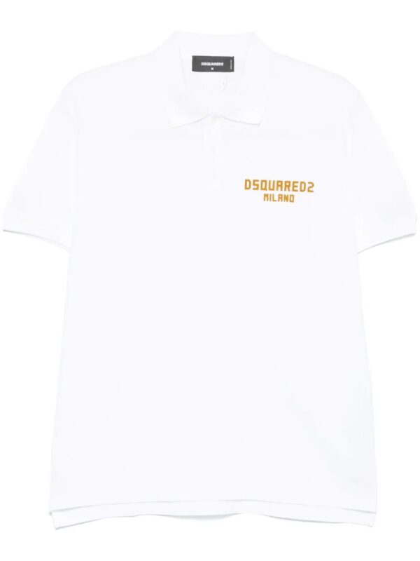 DSQUARED2  logo-appliqué polo shirt