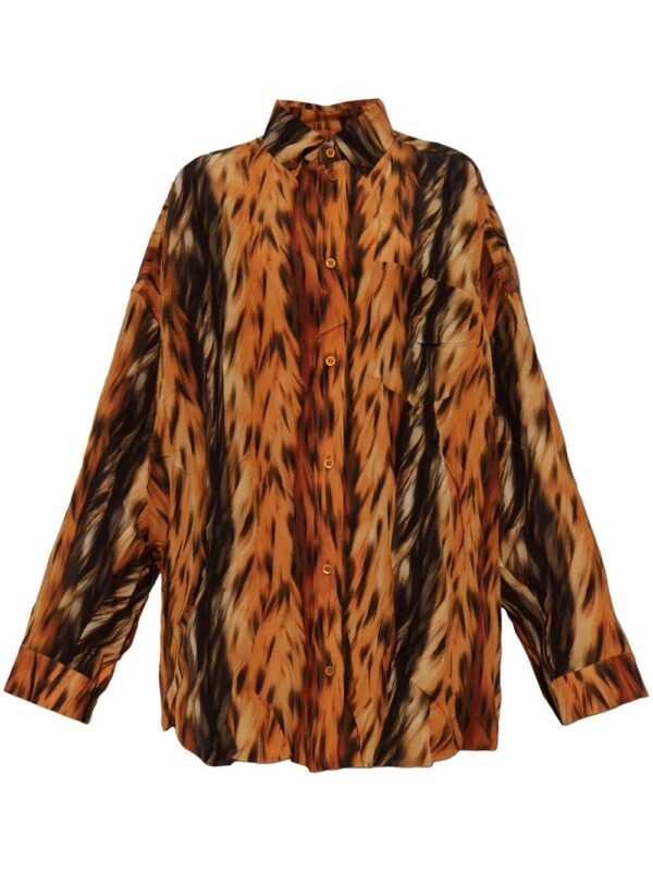 Balenciaga  printed shirt
