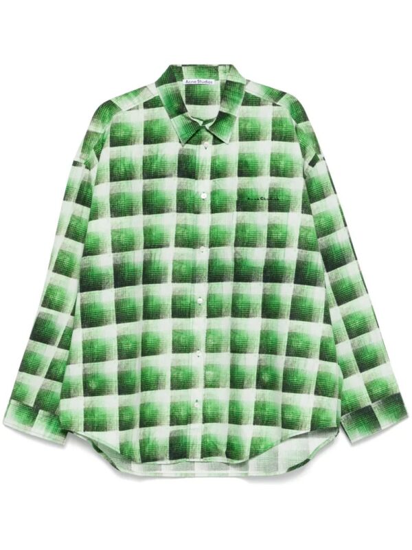 Acne Studios  check-pattern shirt