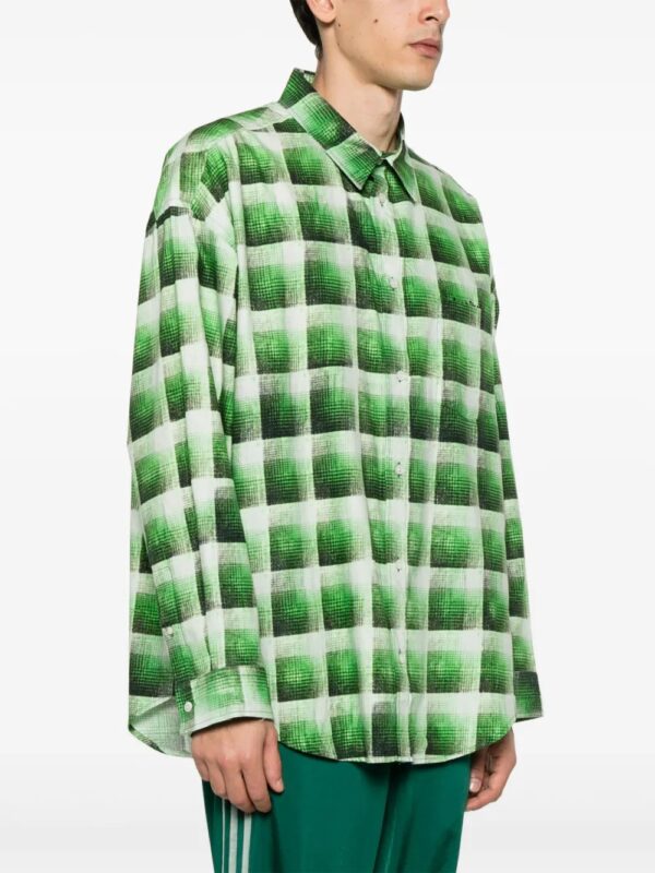 Acne Studios  check-pattern shirt - Image 3