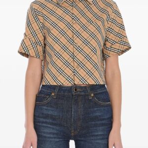 Burberry  cropped shirt