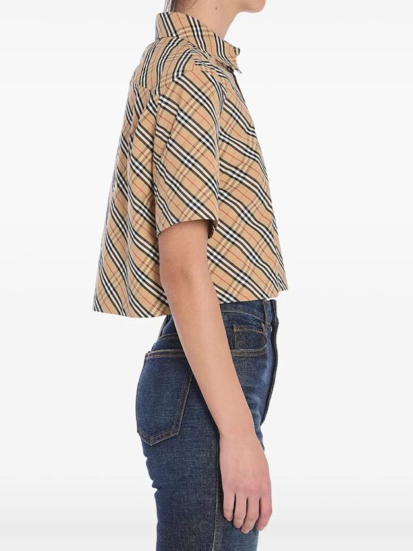 Burberry  cropped shirt - Image 2