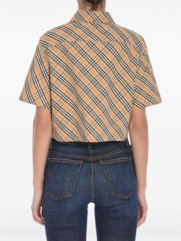 Burberry  cropped shirt - Image 3