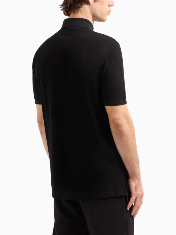 Armani Exchange  cotton polo shirt - Image 3