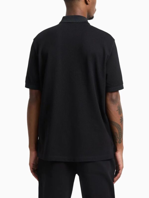 Armani Exchange  cotton polo shirt - Image 3