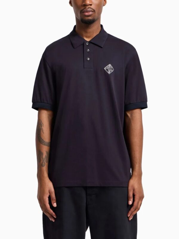Armani Exchange  cotton polo shirt - Image 2