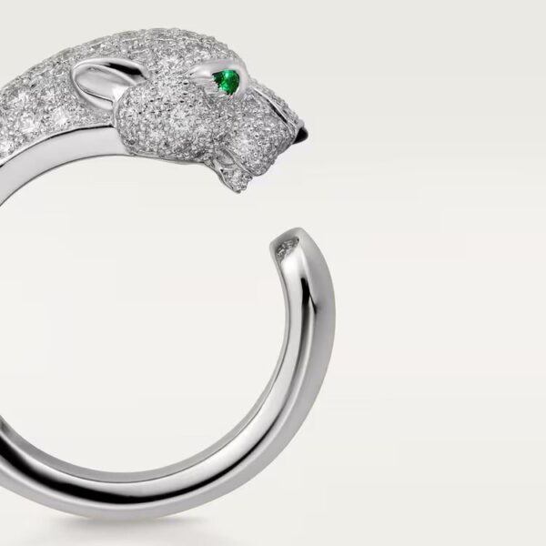 Cartier Panthère de Cartier ring, medium model, half-paved - Image 3