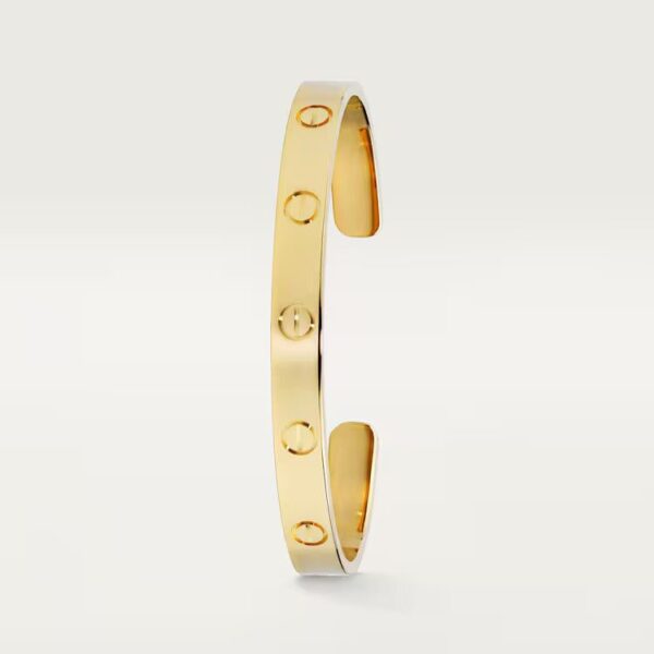 Cartier LOVE cuff, open, classic model - Image 2