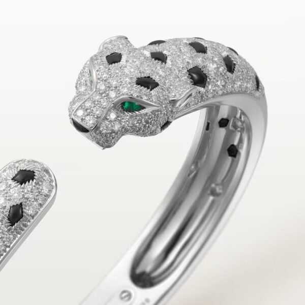 Cartier Panthère de Cartier bracelet, medium model, half-paved - Image 2