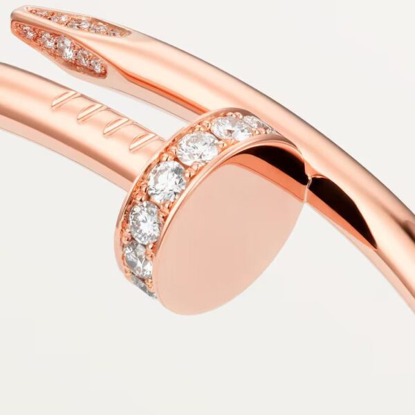 Cartier Juste un Clou bracelet, classic model, diamonds - Image 2