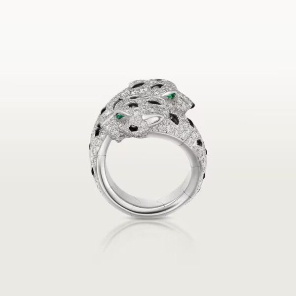 Cartier Panthère de Cartier ring, articulated, paved - Image 2