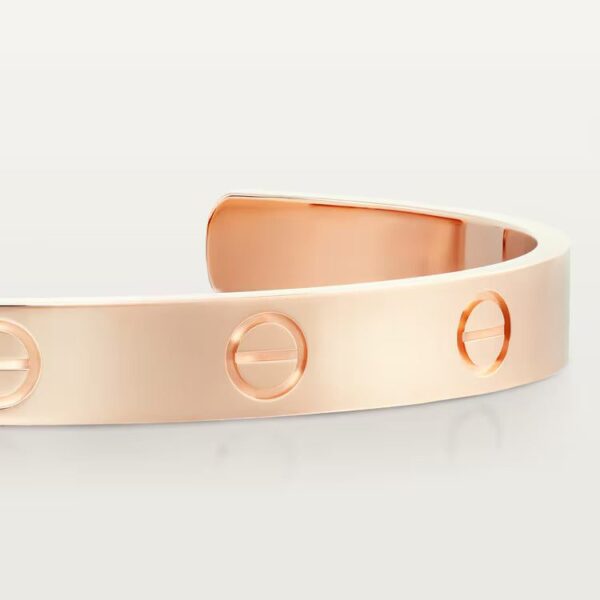 Cartier LOVE cuff, open, classic model - Image 3